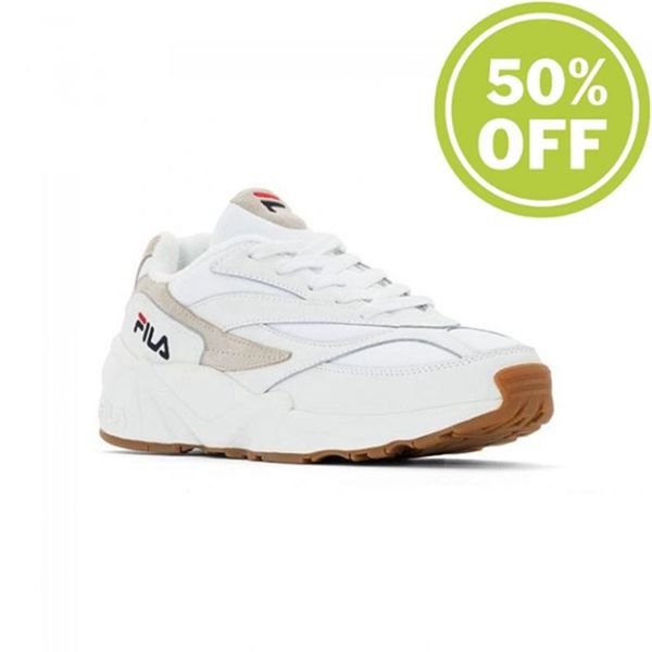 Zapatillas Fila Mujer Blancas - V94m Low Wmn - España 657920PRI